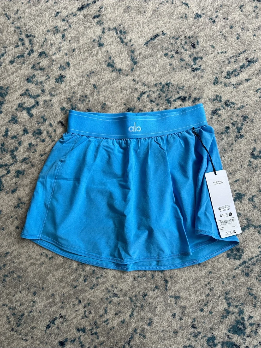 Alo yoga Match Point Tennis Skirt azure blue